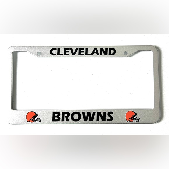 Cleveland Browns License Plate Frame - Picture 2 of 2